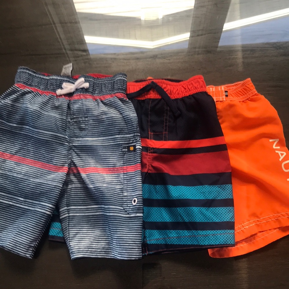 *** 3 Boys Swim Trunks***
